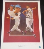 Ted Williams 16x20 Autographed Pelusso (Boston Red Sox)
